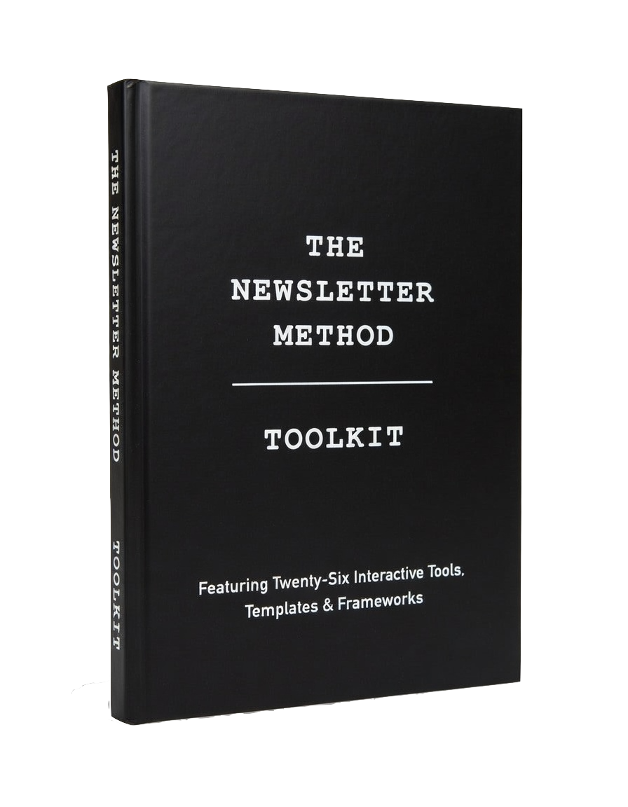 The Newsletter Method Toolkit cover